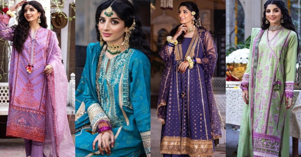 Mawra Hocane's Pretty Photoshoot for Zysha Online Eid Collection