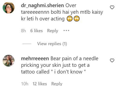 Netizens Bashed Aima Baig For Her Statement About Tattoos