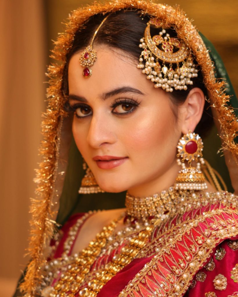 Aiman Khan Exudes Royalty In Her Latest Bridal Shoot