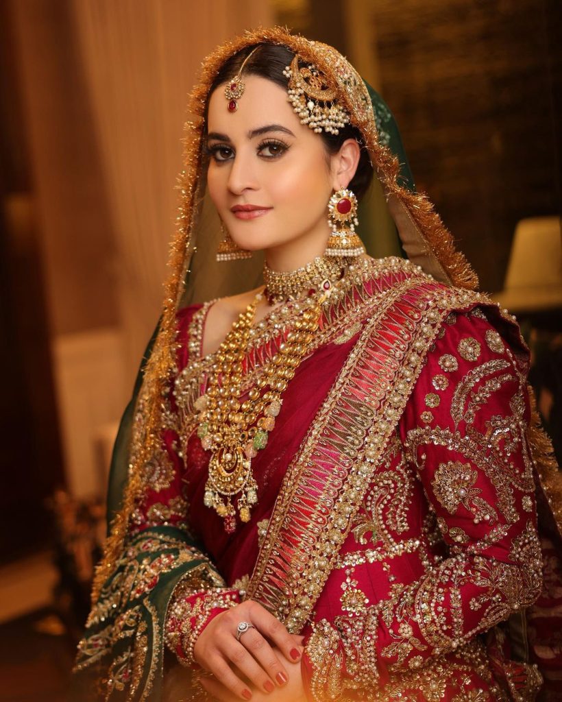 Aiman Khan Exudes Royalty In Her Latest Bridal Shoot