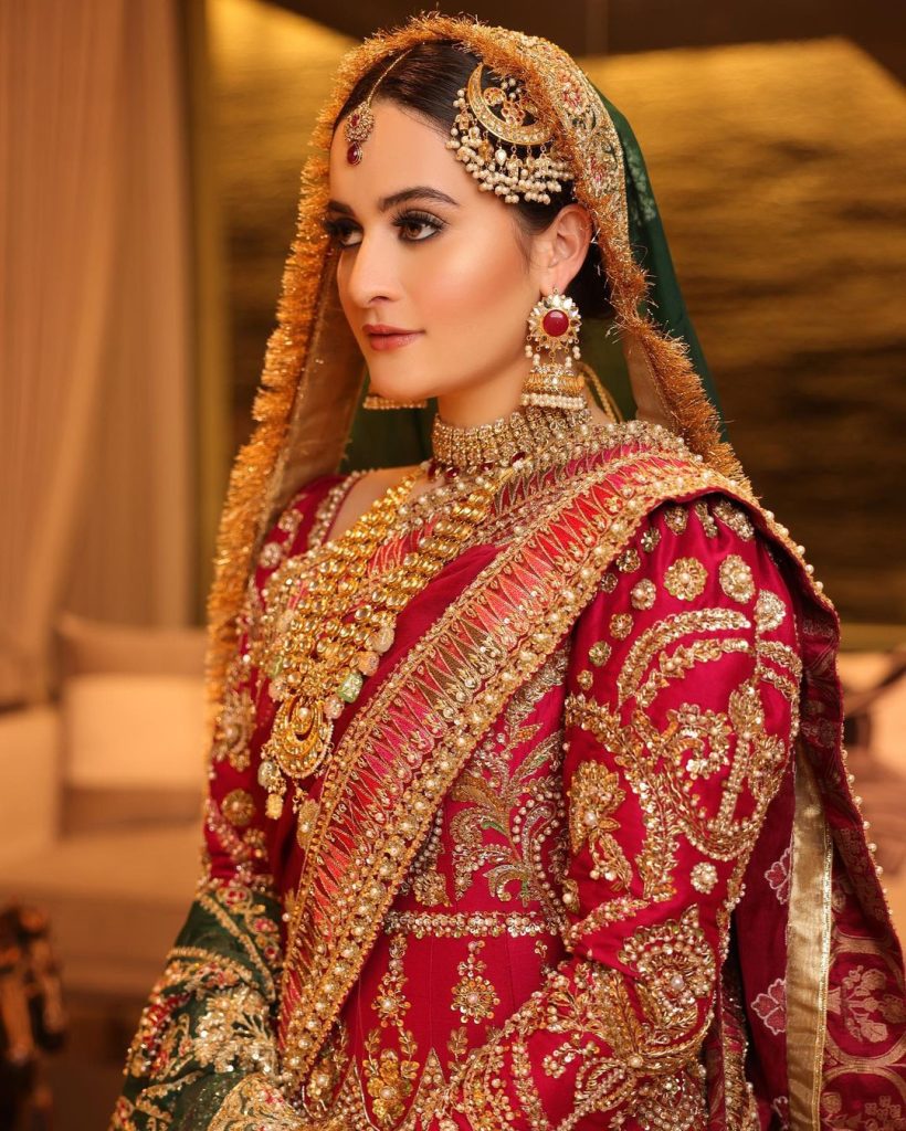 Aiman Khan Exudes Royalty In Her Latest Bridal Shoot