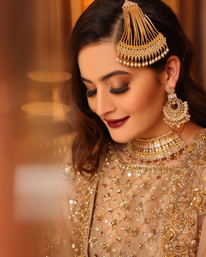 Aiman Khan Exudes Royalty In Her Latest Bridal Shoot