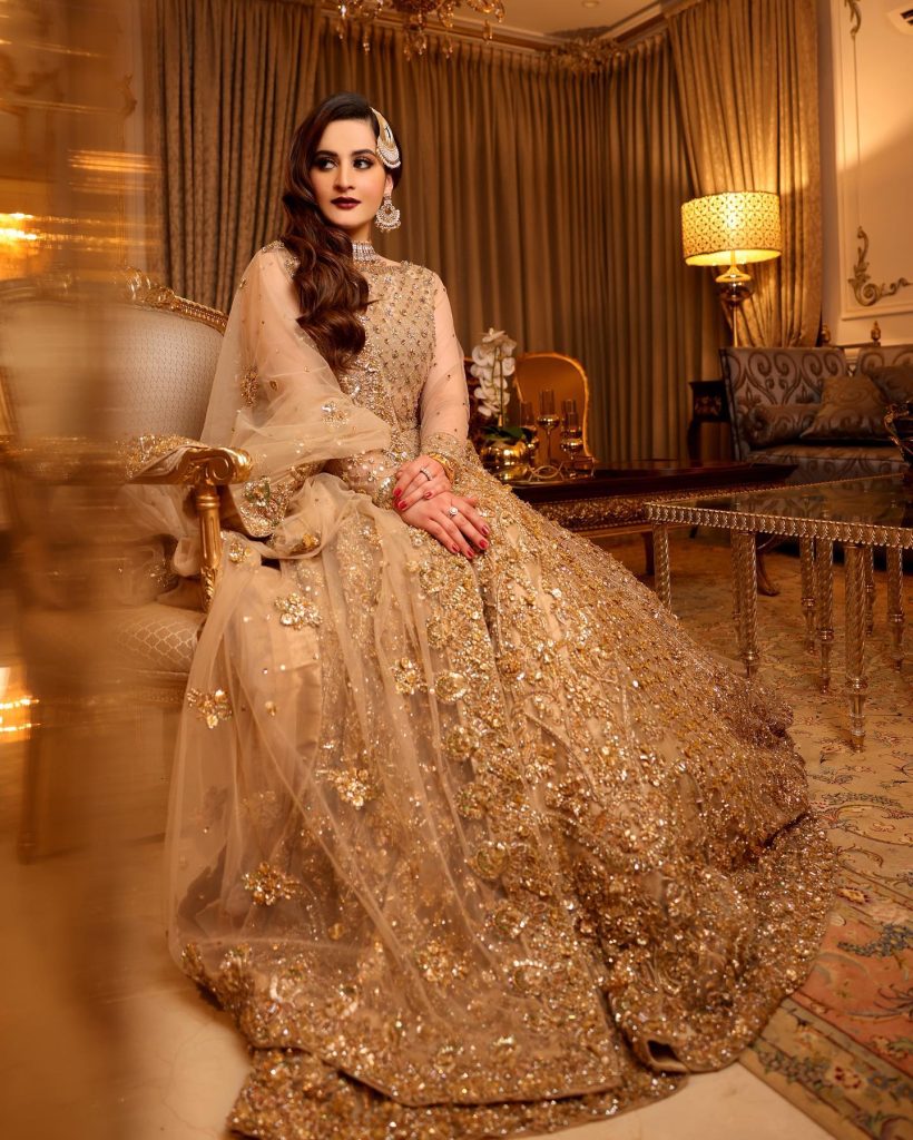 Aiman Khan Exudes Royalty In Her Latest Bridal Shoot