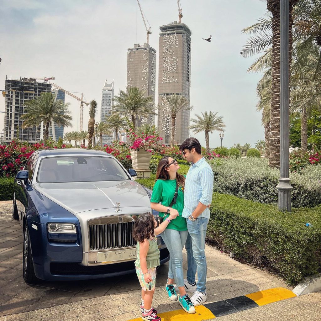 Aiman Khan and Minal Khan Visit 3-2-1 Qatar Olympic and Sports Museum