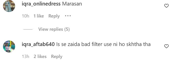 Alizeh Shah’s Obsession With Filters Outrages Public