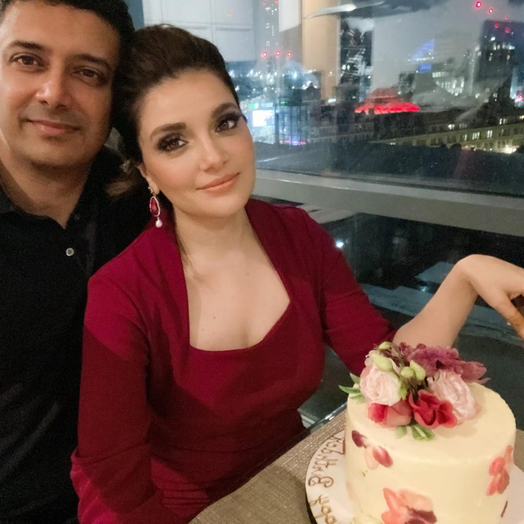Armeena Rana Celebrates Birthday Along With Her Husband - Beautiful Pictures