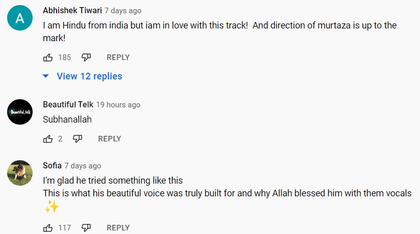 Bilal Saeed’s Latest Track “Allah Hoo” - Public Reaction