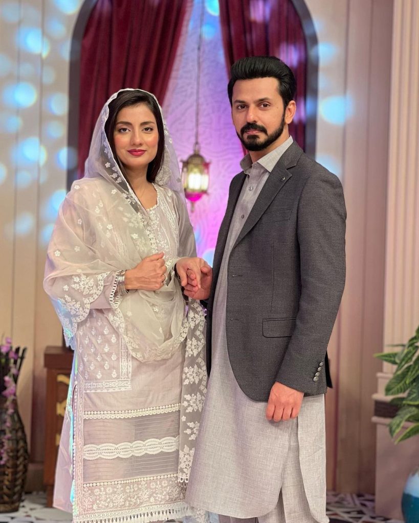 Uroosa Qureshi and Bilal Qureshi Pictures from Ramadan Transmission