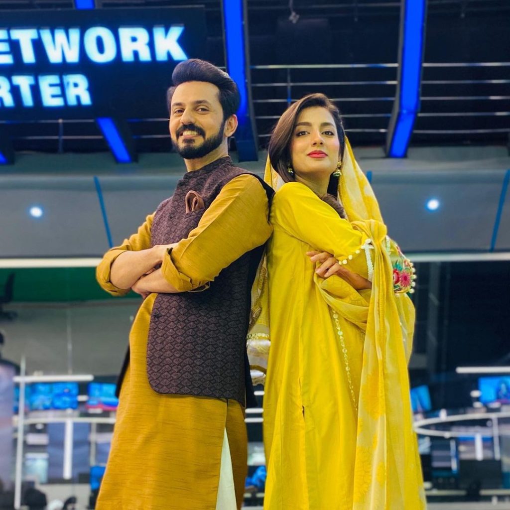 Uroosa Qureshi and Bilal Qureshi Pictures from Ramadan Transmission