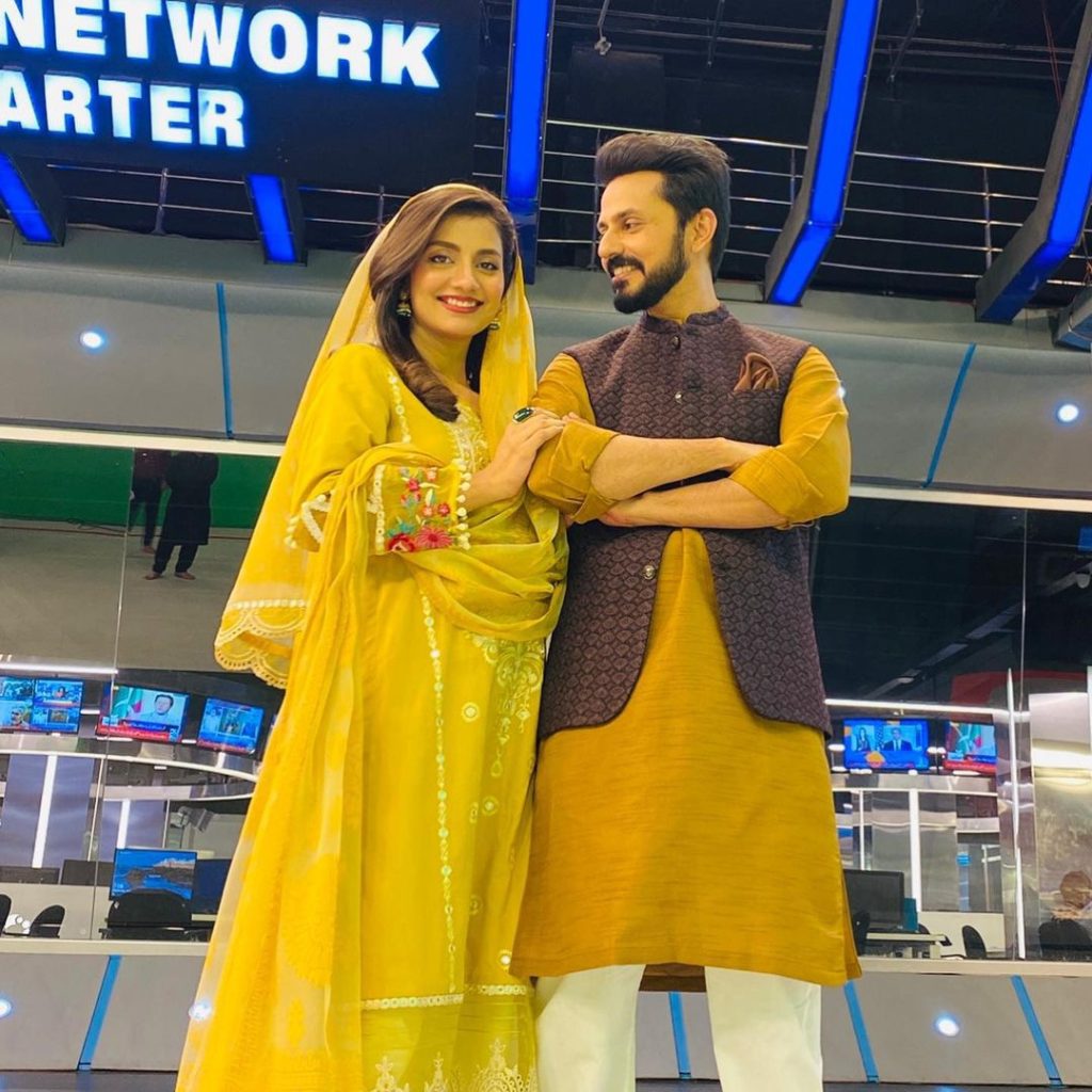 Uroosa Qureshi and Bilal Qureshi Pictures from Ramadan Transmission