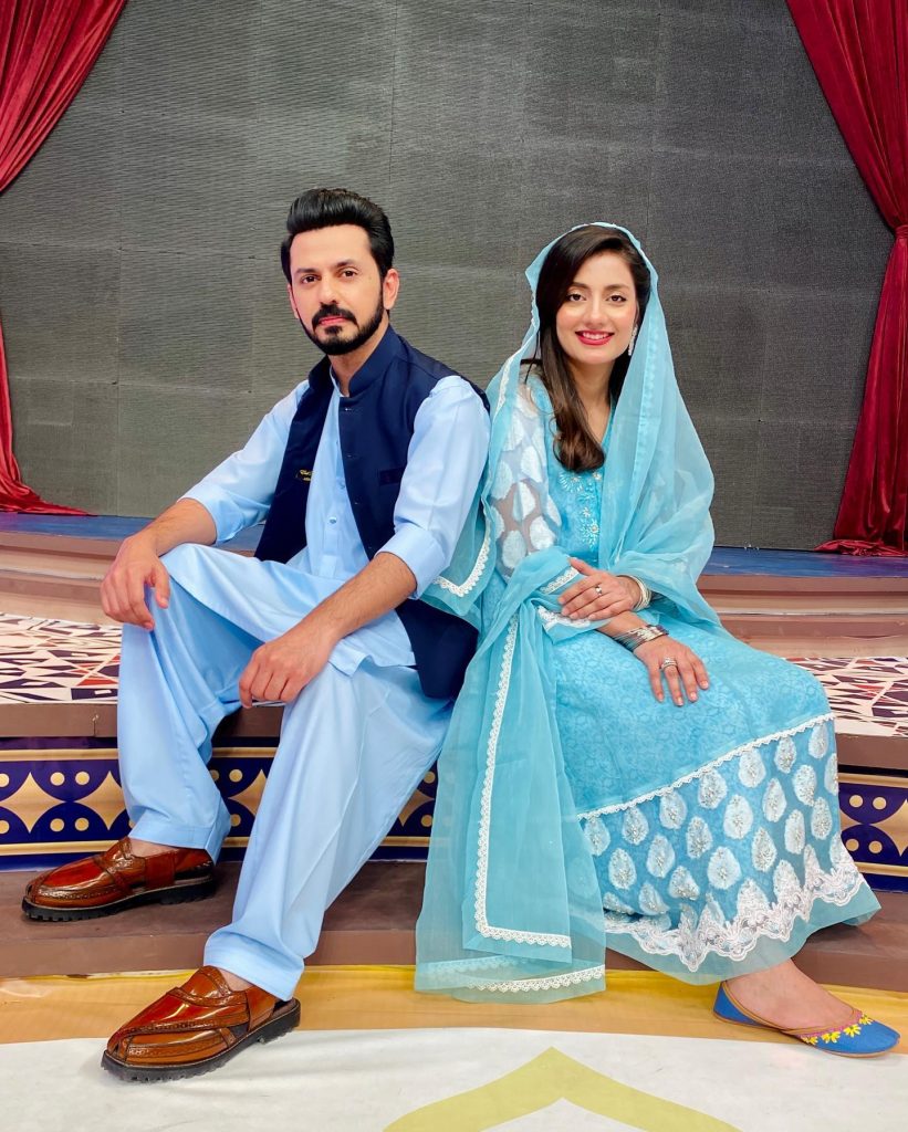 Uroosa Qureshi and Bilal Qureshi Pictures from Ramadan Transmission