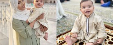 Zaid Ali And Family Beautiful Pictures From Masjid-e-Nabawi