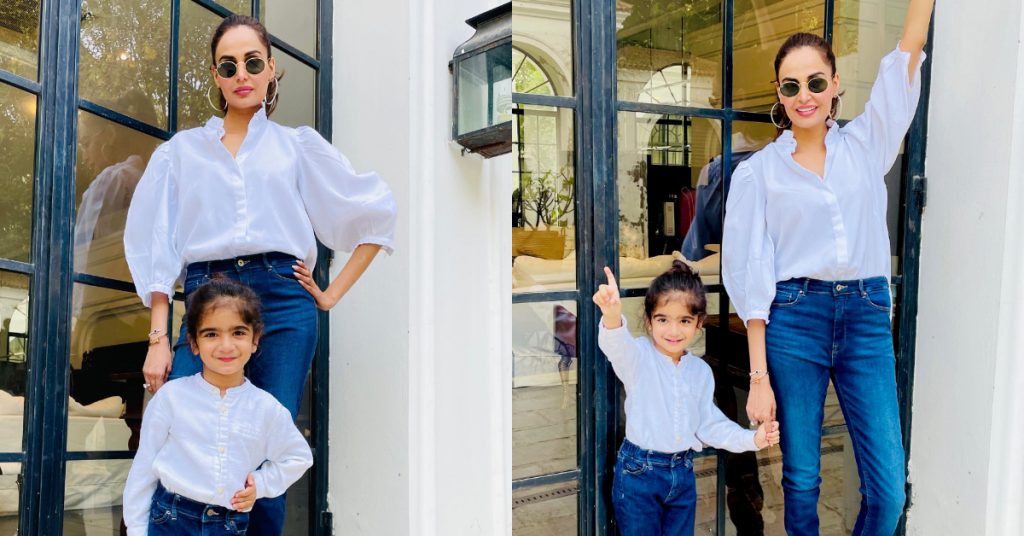 Mehreen Syed’s Recent Picture With Her Son Confuses Public