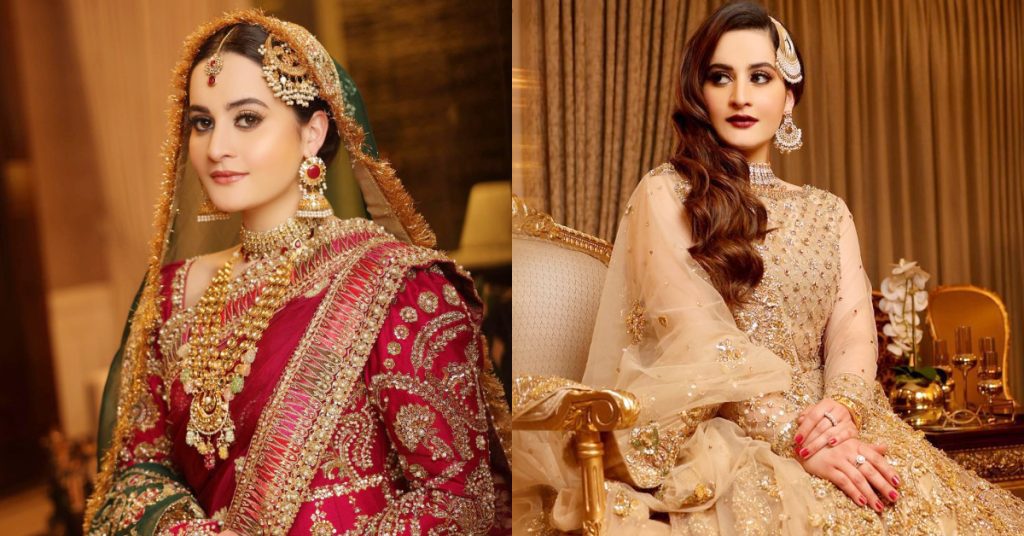 Aiman Khan Exudes Royalty In Her Latest Bridal Shoot