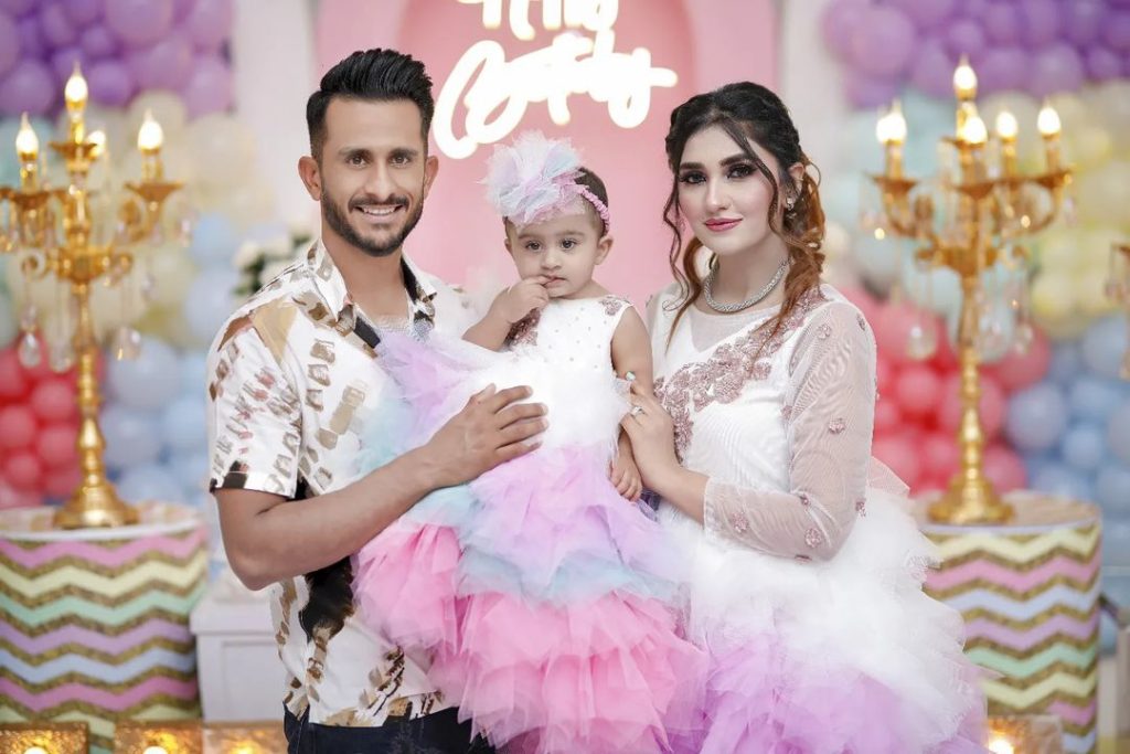 Hassan Ali Daughter Helena's First Birthday