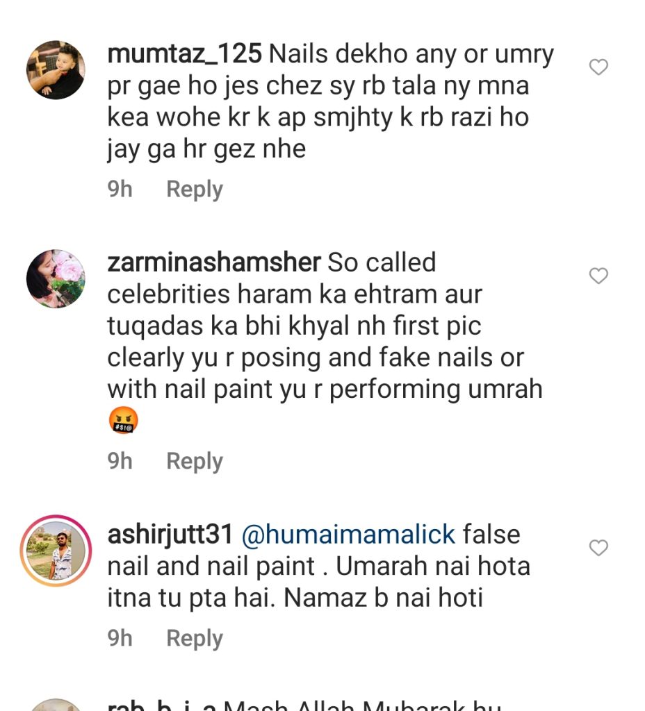 Public Criticism on Humaima Malick's Modelling Poses Infront Of Khana Kaaba