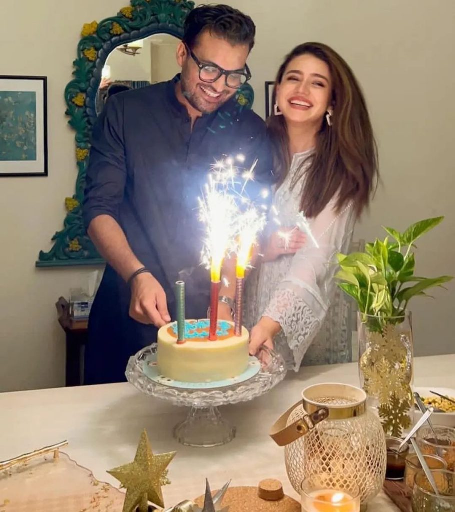 Zara Noor Abbas Celebrates Husband Asad Siddiqui's Birthday