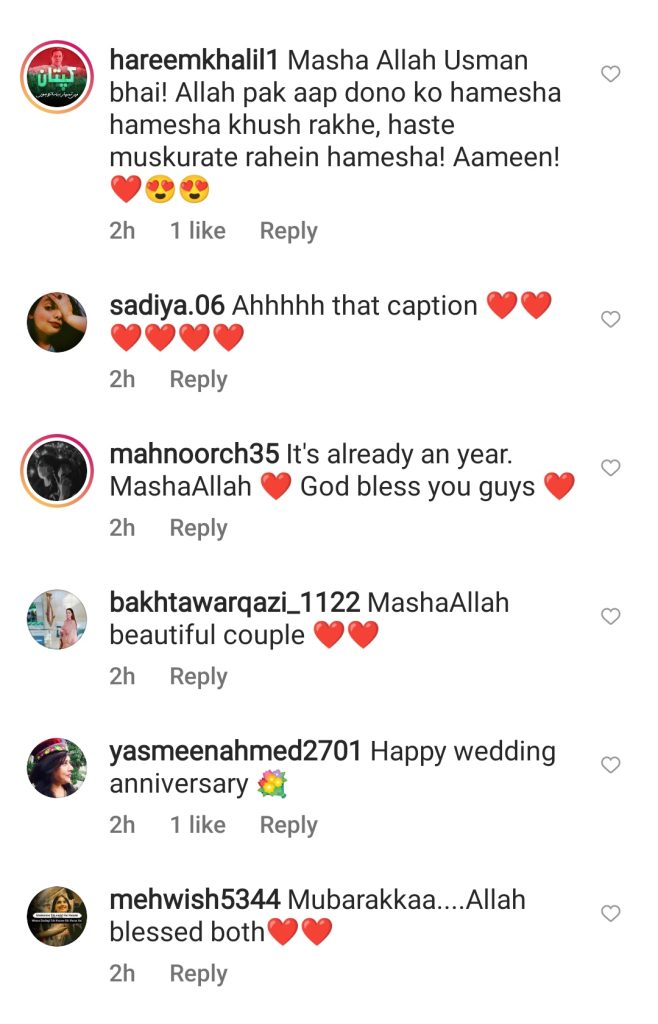 Usman Mukhtar Celebrates Nikkah Anniversary