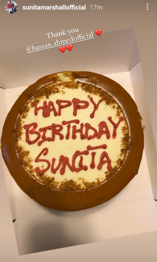 Hassan Ahmed's Loved Up Birthday Wish For Wife Sunita Marshall