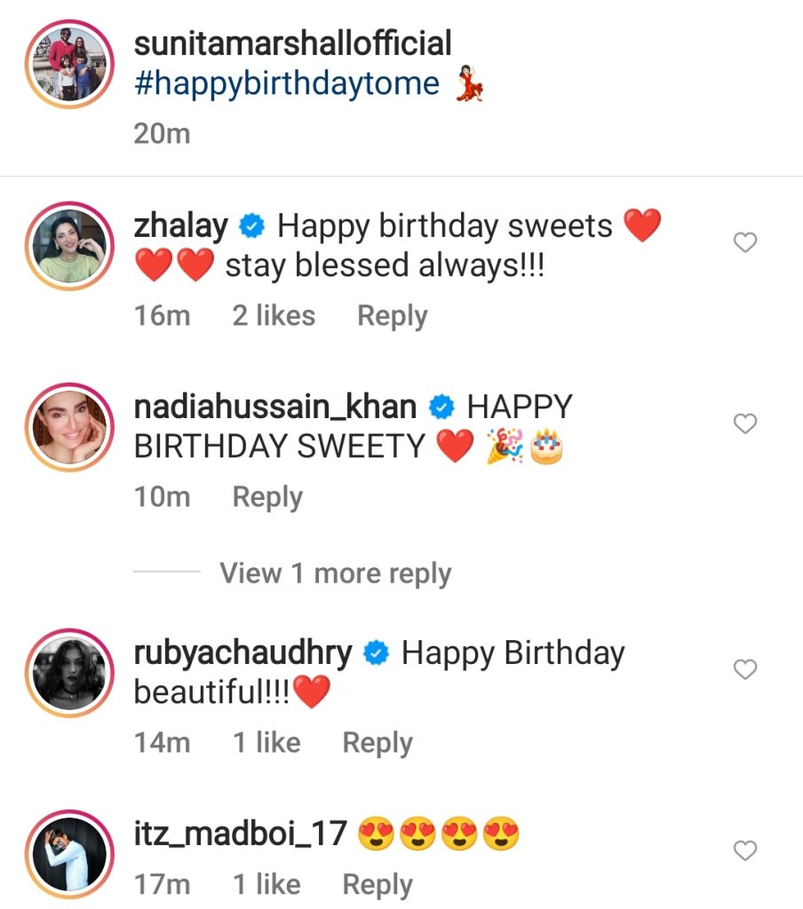 Hassan Ahmed's Loved Up Birthday Wish For Wife Sunita Marshall