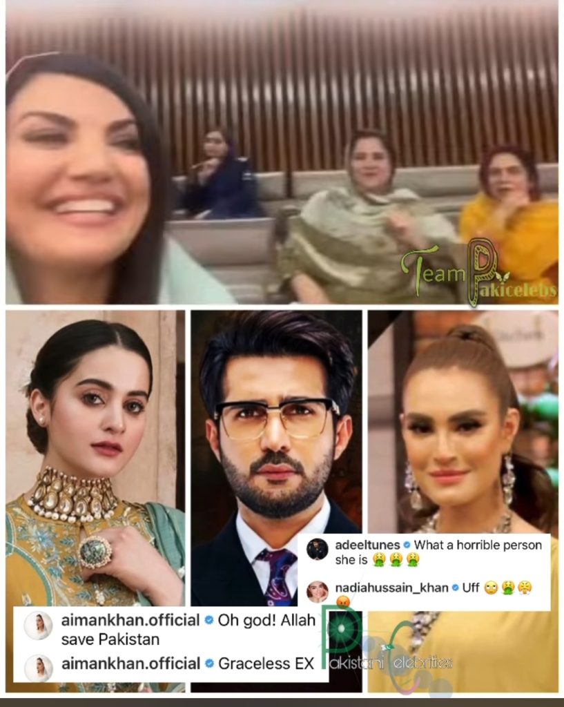 Pakistani Celebrities Call Reham Khan Graceless Ex