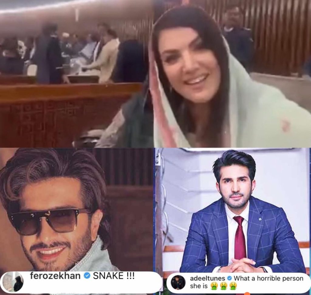 Pakistani Celebrities Call Reham Khan Graceless Ex