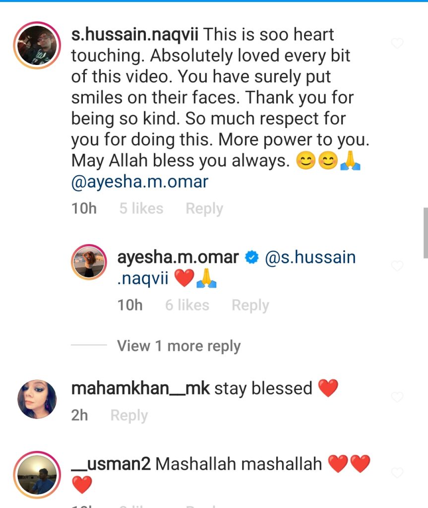 Ayesha Omar's Act Of Kindness in Ramadan Wins Hearts