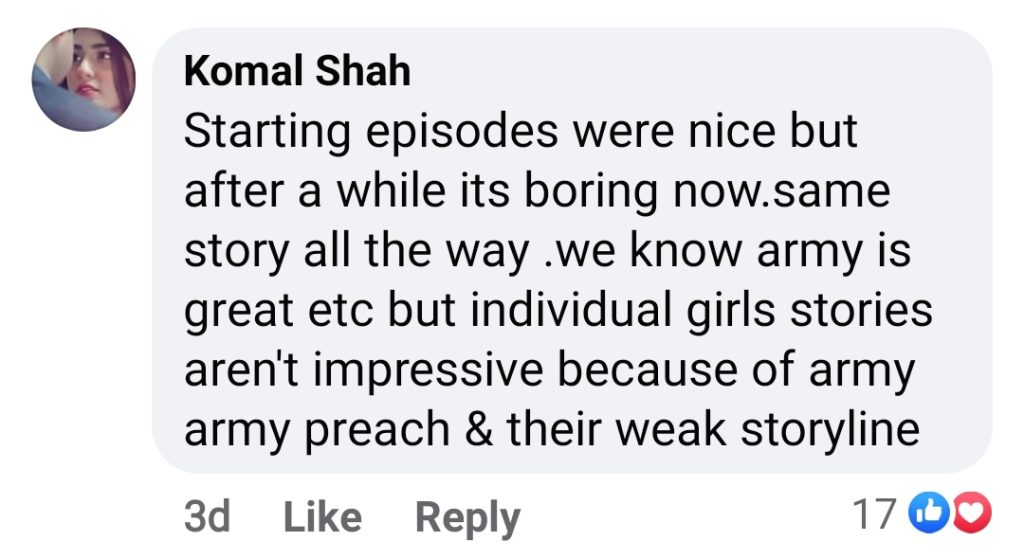 Fans Unhappy With Sinf E Aahan's Unnecessarily Stretched Storyline