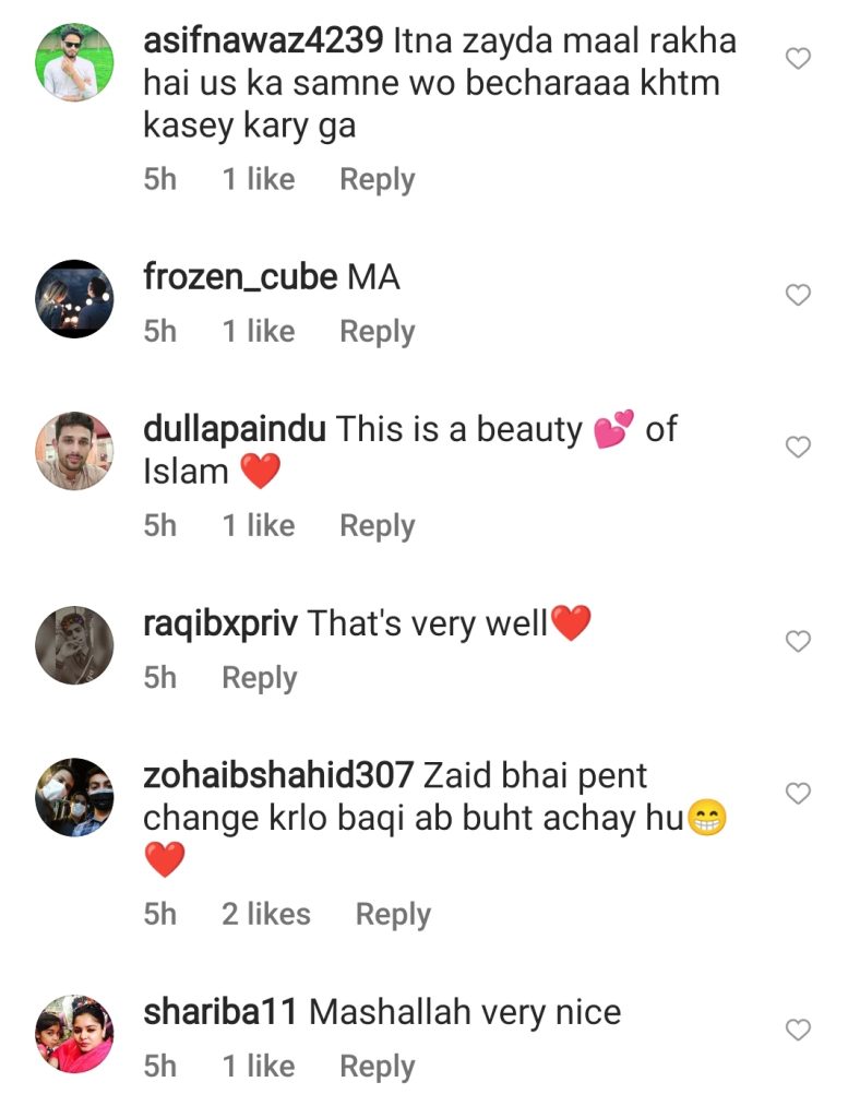 Public's Mixed Reaction On Zaid Ali T's Act of Kindness