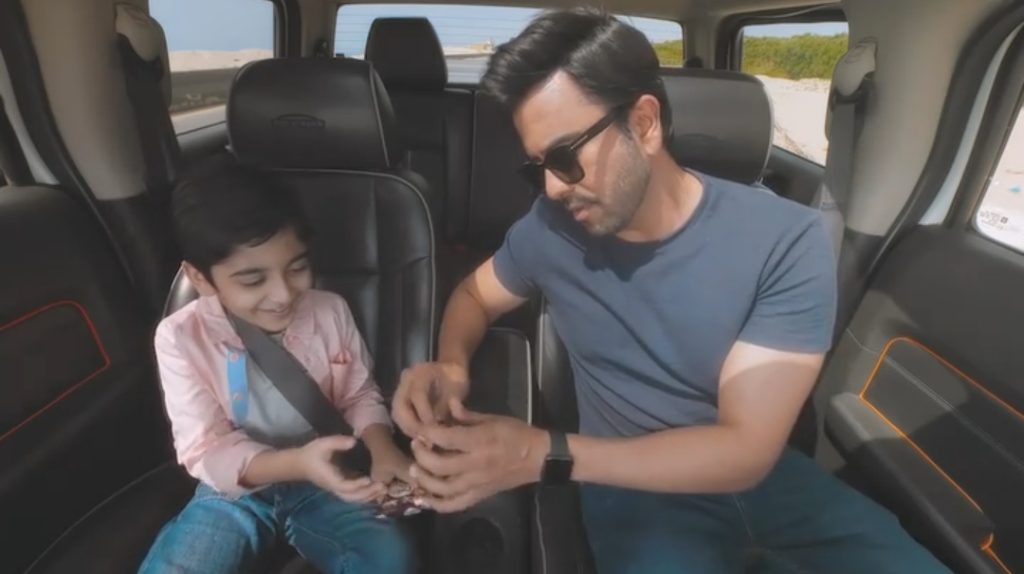 Pakistani Singers Carpool Karaoke With Kids While Having PeekFreans Cake Up