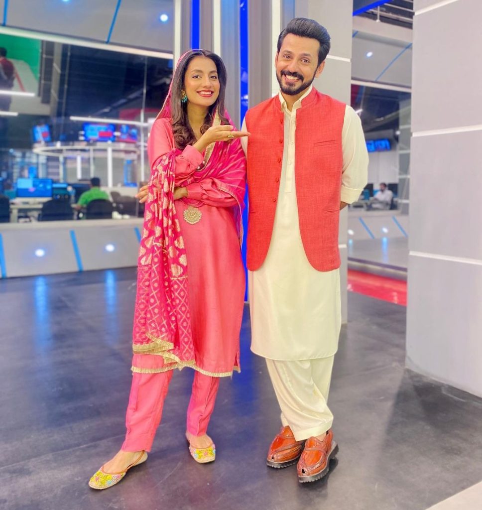 Uroosa Qureshi and Bilal Qureshi Pictures from Ramadan Transmission