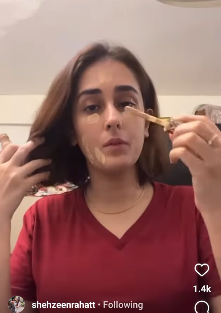 Quick Make Up Tutorial By Wafa BeMol Actress Shehzeen Rahat