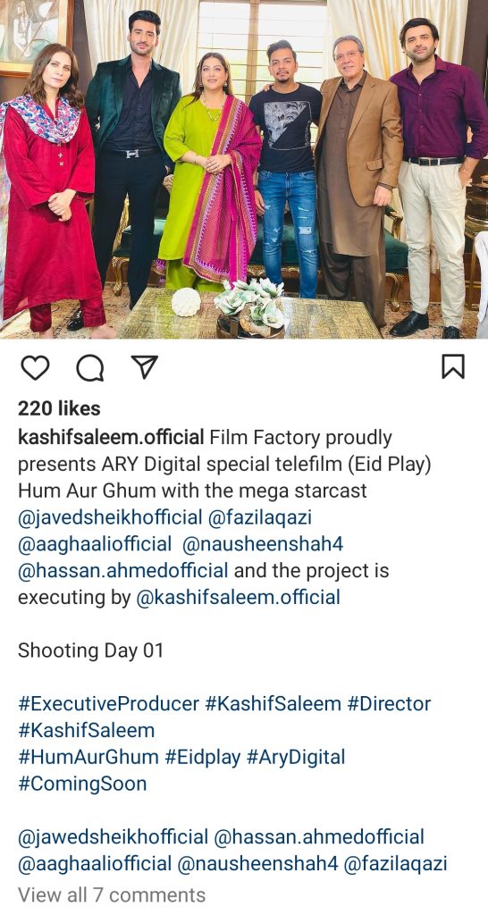 Aagha Ali & Hareem Farooq Paired Up for Eid Telefilm