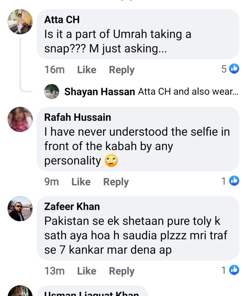 Netizens React To Feroze Khan Posing in Front of Khana Kaaba