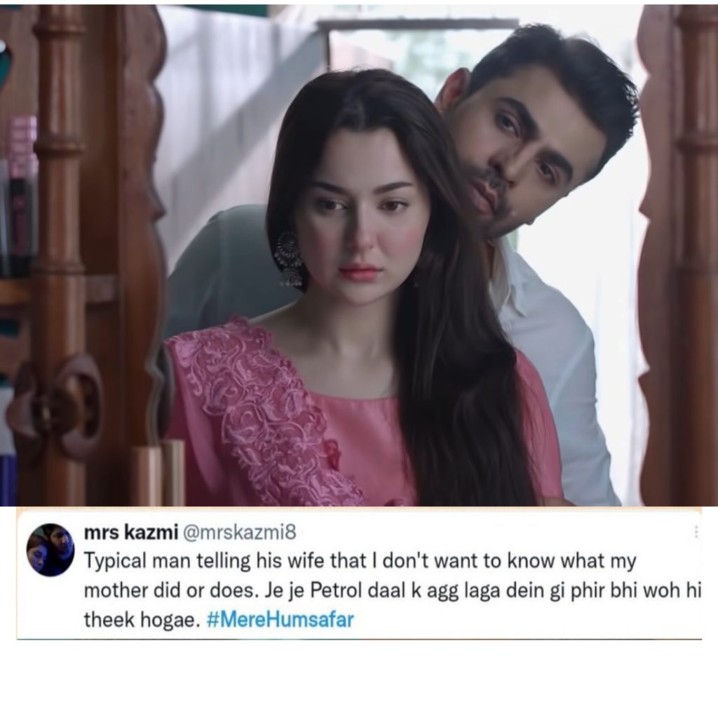 Mere Humsafar Copies Viral Humsafar Scene - Tweets