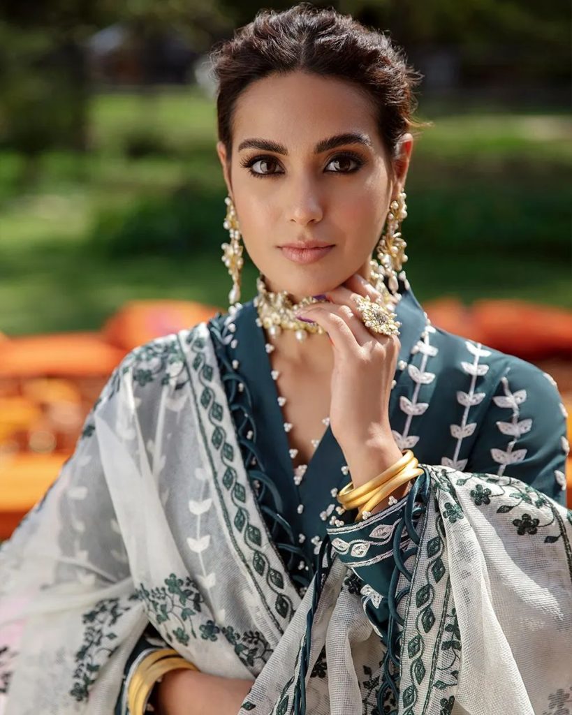 Cross Stitch Eid Collection’22 Featuring Iqra Aziz