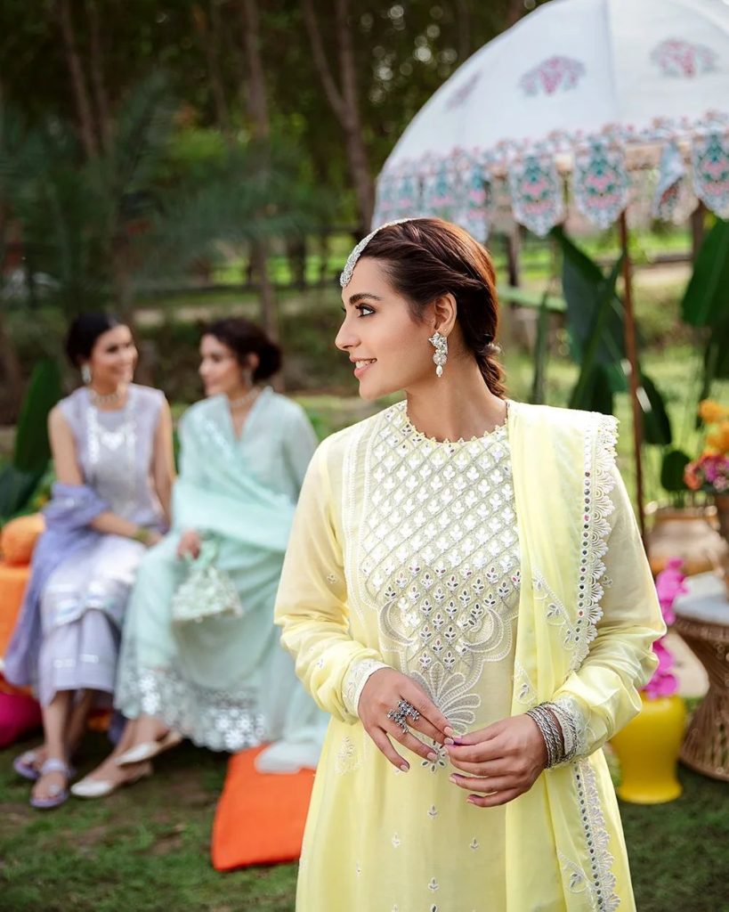 Cross Stitch Eid Collection’22 Featuring Iqra Aziz