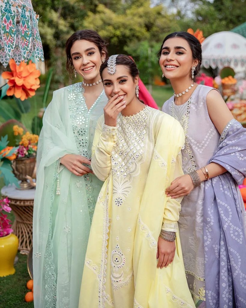 Cross Stitch Eid Collection’22 Featuring Iqra Aziz