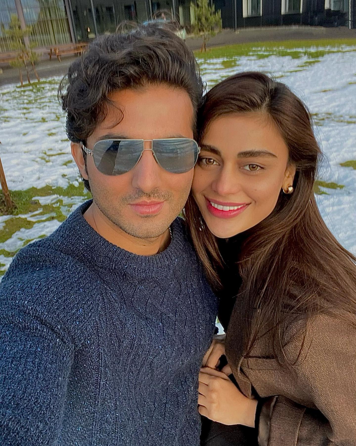 Shehroz Sabzwari, Sadaf Kanwal And Kinza Hashmi's Clicks From JPL ...