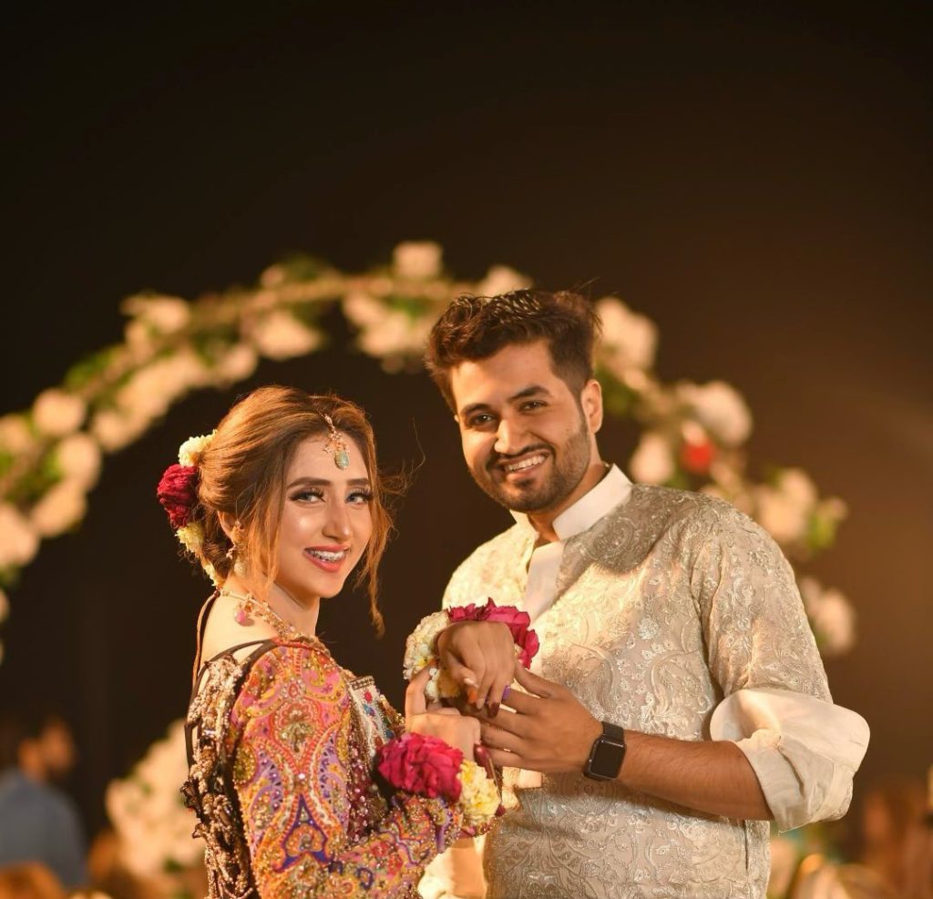 Jannat Mirza Sister Sehar's Engagement Pictures