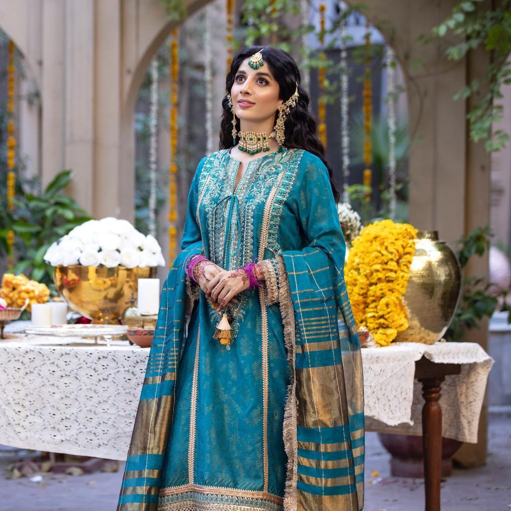 Mawra Hocane's Pretty Photoshoot for Zysha Online Eid Collection