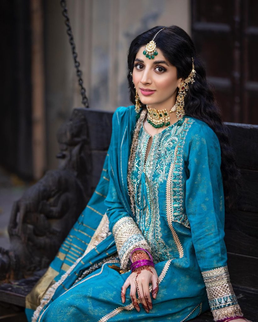 Mawra Hocane's Pretty Photoshoot for Zysha Online Eid Collection