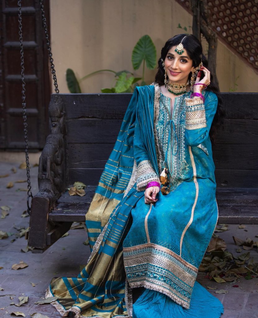 Mawra Hocane's Pretty Photoshoot for Zysha Online Eid Collection