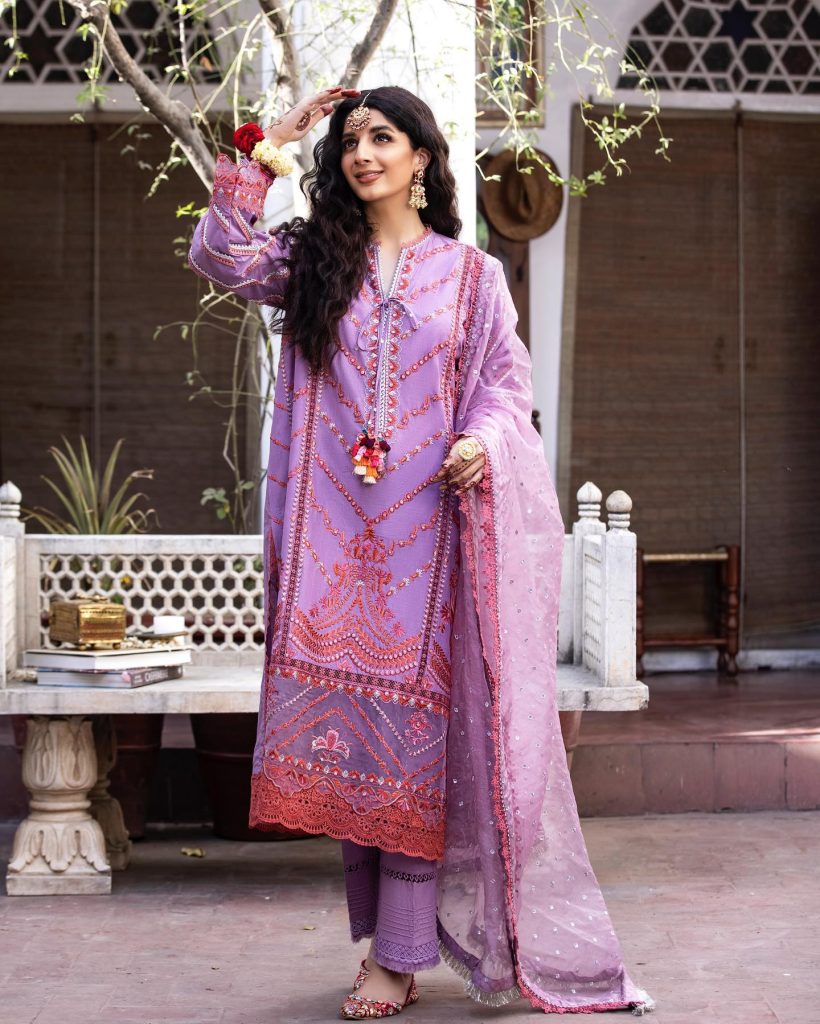 Mawra Hocane's Pretty Photoshoot for Zysha Online Eid Collection