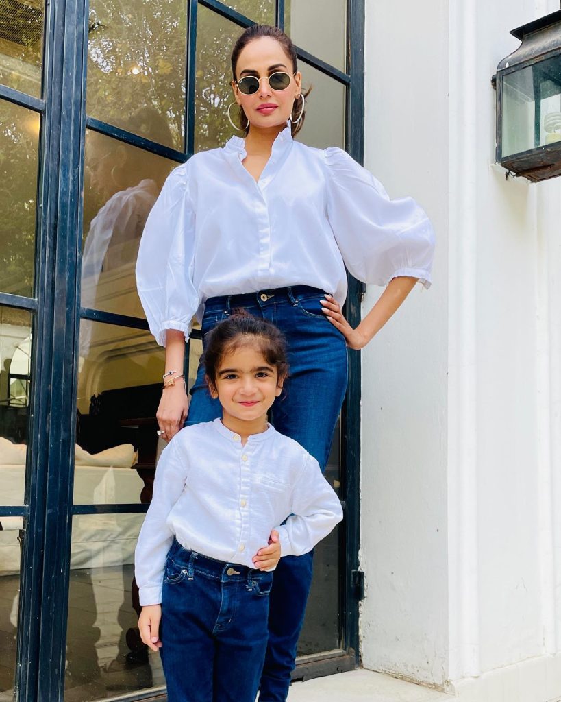 Mehreen Syed’s Recent Picture With Her Son Confuses Public