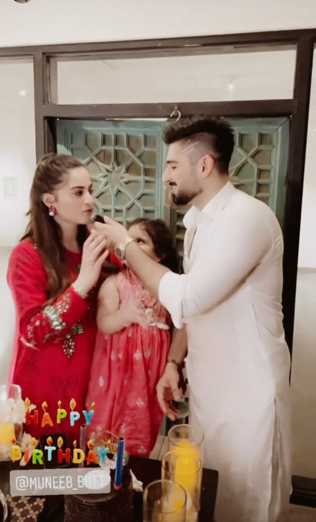 Muneeb Butt Celebrates His Birthday With Family