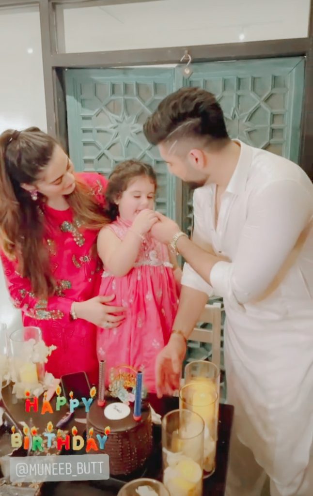 Muneeb Butt Celebrates His Birthday With Family