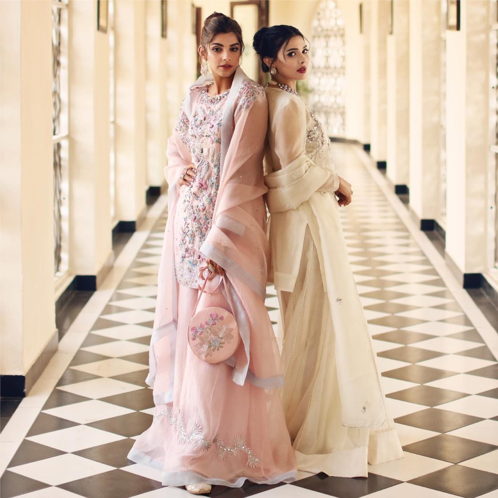 Sanam Saeed And Sara Loren 's Recent Shoot For Asma Aslam Official