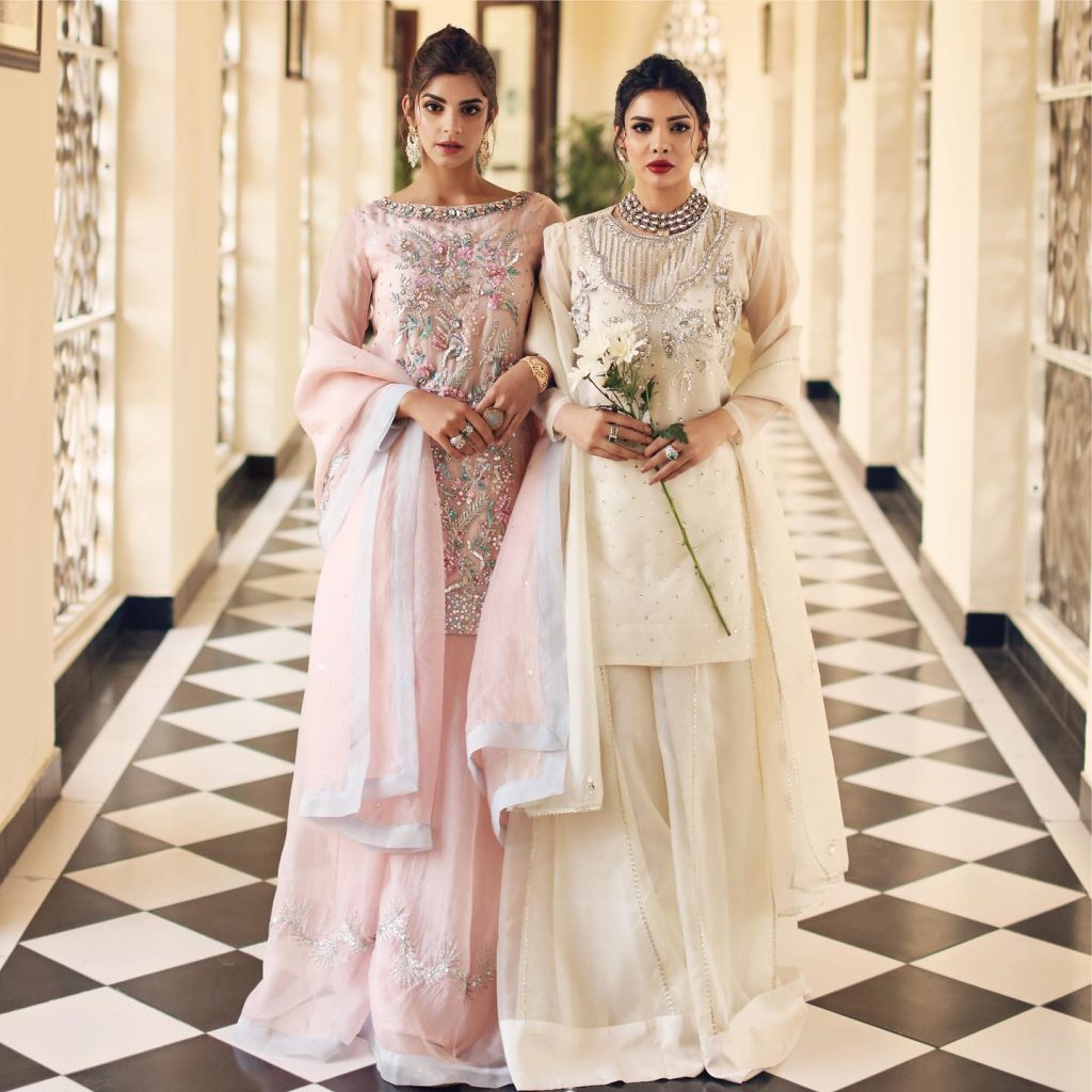 Sanam Saeed And Sara Loren 's Recent Shoot For Asma Aslam Official