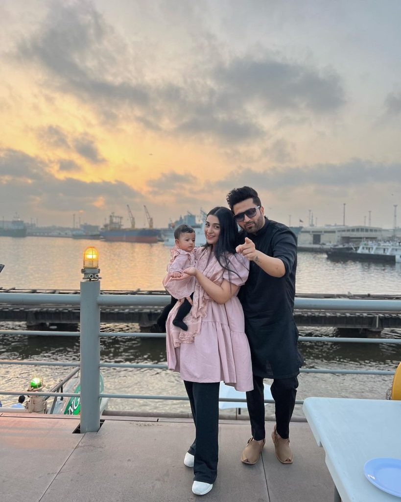 Sarah Khan and Falak Pictures from Port Grand Karachi